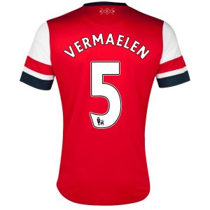 Camiseta Arsenal Vermaelen Primera Equipacion 2013/2014