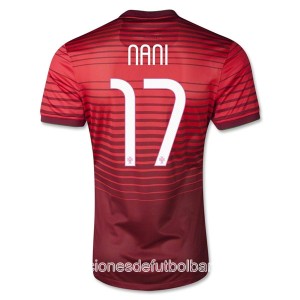 Camiseta nueva del Portugal de la Seleccion 2013/2014 Nani Primera