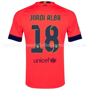 Camiseta de Barcelona 2014/2015 Segunda Jordi Alba