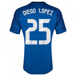 Camiseta Portero del Diego Lopez Real Madrid Primera Equipacion 2014