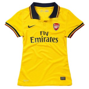 Camiseta nueva Arsenal FC Mujer Equipacion Segunda 2013/2014