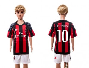 Camiseta AC Milan Home 2015/2016 Niños
