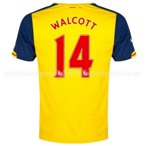 Camiseta Arsenal Walcott Segunda Equipacion 2014/2015