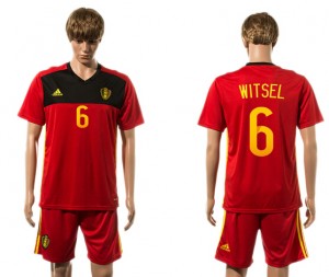 Camiseta nueva del Belgium 2015-2016 6#
