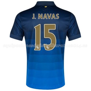 Camiseta nueva del Manchester City 2014/2015 J.Navas Segunda