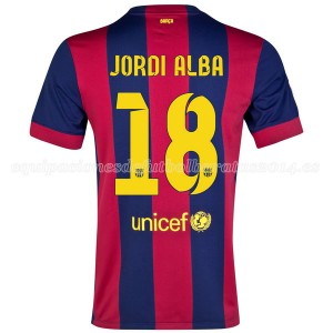 Camiseta del Jordi Alba Barcelona Primera 2014/2015