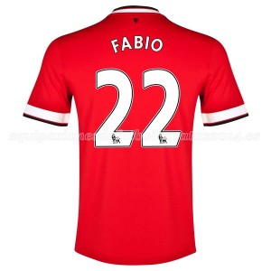 Camiseta nueva Manchester United Fabio Primera 2014/2015