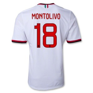 Camiseta nueva del AC Milan 2013/2014 Equipacion Montolivo Segunda
