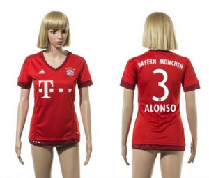 Mujer Camiseta del 3 Bayern Munich 2015/2016