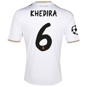 Camiseta de Real Madrid 2013/2014 Primera Khedira Equipacion