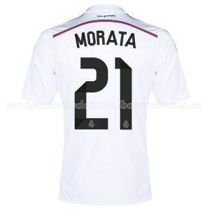 Camiseta Real Madrid Morata Primera Equipacion 2014/2015