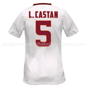 Camiseta del L.Castan AS Roma Segunda Equipacion 2014/2015