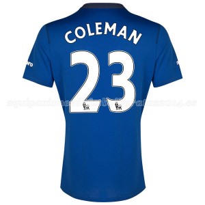 Camiseta nueva del Everton 2014-2015 Coleman 1a