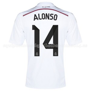 Camiseta nueva Real Madrid Alonso Equipacion Primera 2014/2015