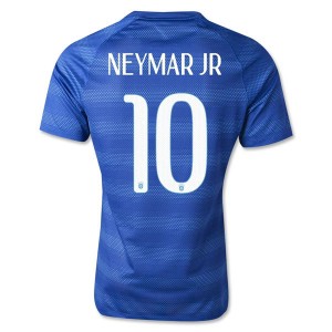 Camiseta nueva Brasil de la Seleccion Neymar JR Segunda WC2014