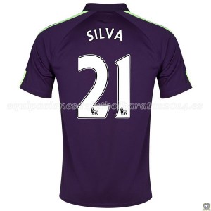 Camiseta Manchester City Silva Tercera 2014/2015
