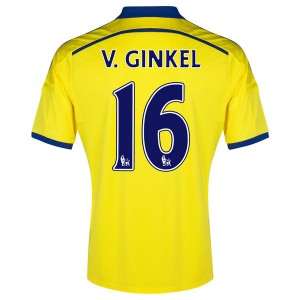 Camiseta del V Ginkel Chelsea Segunda Equipacion 2014/2015