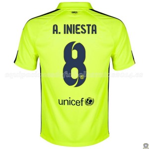 Camiseta Barcelona A.Iniesta Tercera 2014/2015