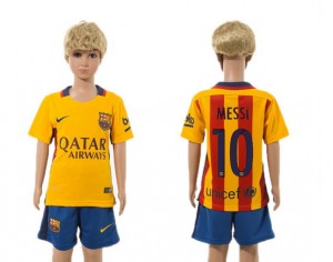 Camiseta Barcelona 10# 2015/2016 Niños