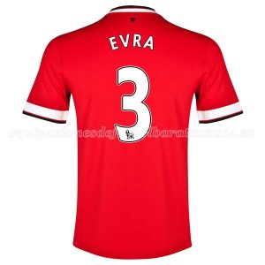 Camiseta nueva Manchester United Evra Primera 2014/2015