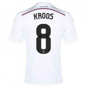 Camiseta del Kroos Real Madrid Primera Equipacion 2014/2015