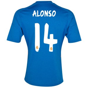 Camiseta nueva del Real Madrid 2013/2014 Equipacion Alonso Segunda