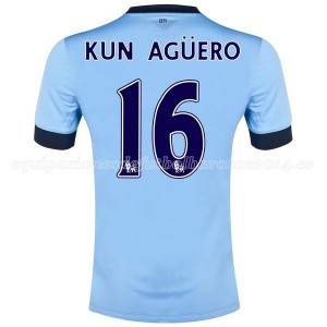 Camiseta nueva Manchester City Kun Aguero Primera 2014/2015