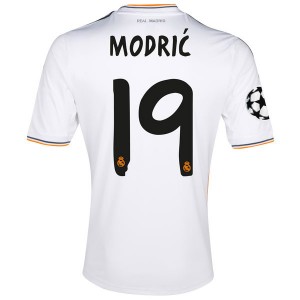 Camiseta de Real Madrid 2013/2014 Primera Modric Equipacion