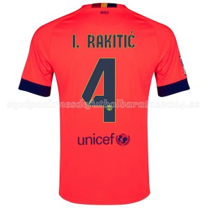 Camiseta Barcelona I_Rakitic Segunda 2014/2015