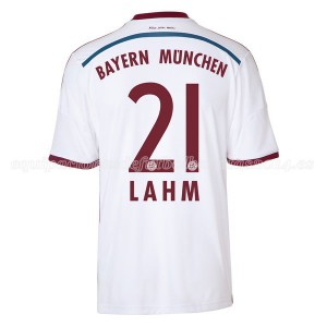Camiseta Bayern Munich Lahm Segunda Equipacion 2014/2015