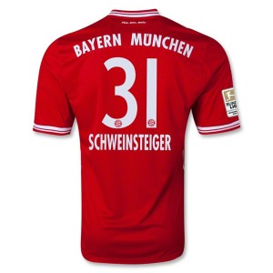 Camiseta nueva del Bayern Munich 2013/2014 Schweinsteiger Primera