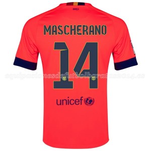 Camiseta nueva del Barcelona 2014/2015 Mascherano Segunda