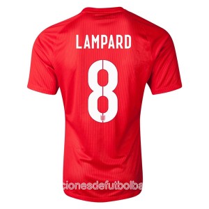 Camiseta del Lampard Inglaterra de la Seleccion Segunda WC2014