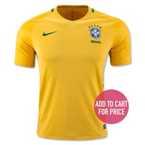 Camiseta del Brasil Primera Equipacion 2016