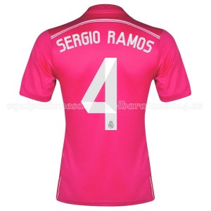 Camiseta Real Madrid Sergio Ramos Segunda Equipacion 2014