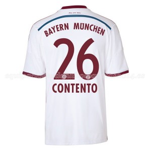 Camiseta nueva del Bayern Munich 2014/2015 Equipacion Contento Segunda