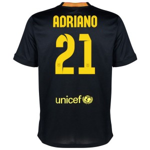 Camiseta nueva Barcelona Adriano Equipacion Tercera 2013/2014