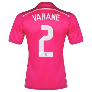 Camiseta Real Madrid Varane Segunda Equipacion 2014/2015
