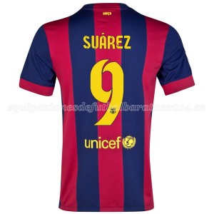 Camiseta del Suarez Barcelona Primera 2014/2015