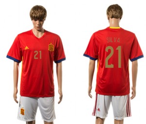 Camiseta de España 2015-2016 21#