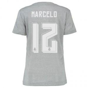 Camiseta nueva del Real Madrid 2015/2016 Equipacion MARCELO Mujer Segunda