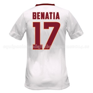 Camiseta del Benatia AS Roma Segunda Equipacion 2014/2015