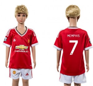 Niños Camiseta del 7 Manchester United 2015/2016