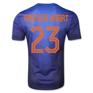 Camiseta nueva del Holanda WC2014 Van Der Vaart Segunda