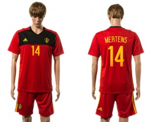 Camiseta Belgium 14# 2015-2016