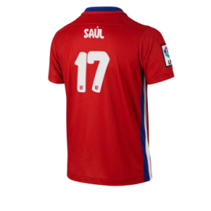 Camiseta del SAUL Atletico Madrid Primera Equipacion 2015/2016