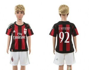 Camiseta AC Milan 92 2015/2016 Niños