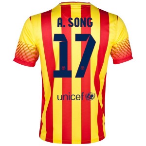 Camiseta Barcelona A.Song Segunda 2013/2014