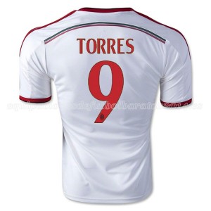 Camiseta AC Milan Torres Segunda Equipacion 2014/2015