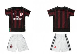 Camiseta nueva del AC Milan 2015/2016